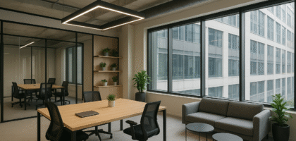 Commercial construction contractor for corporate offices in USA & Canada.