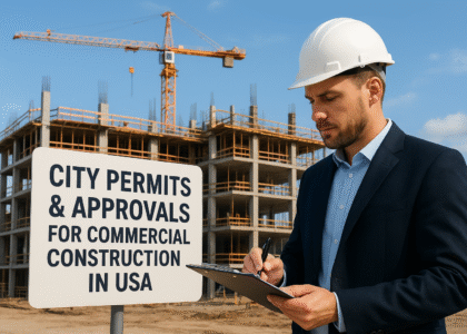 City Permits & Approvals For Commercial Construction In USA