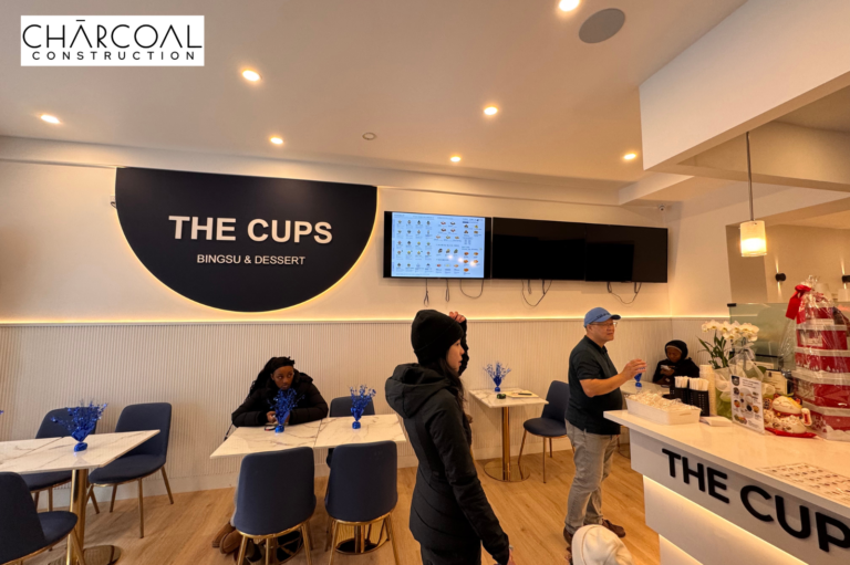 Cafe Renovation in Brampton: The Cups Bingsu & Desserts Project