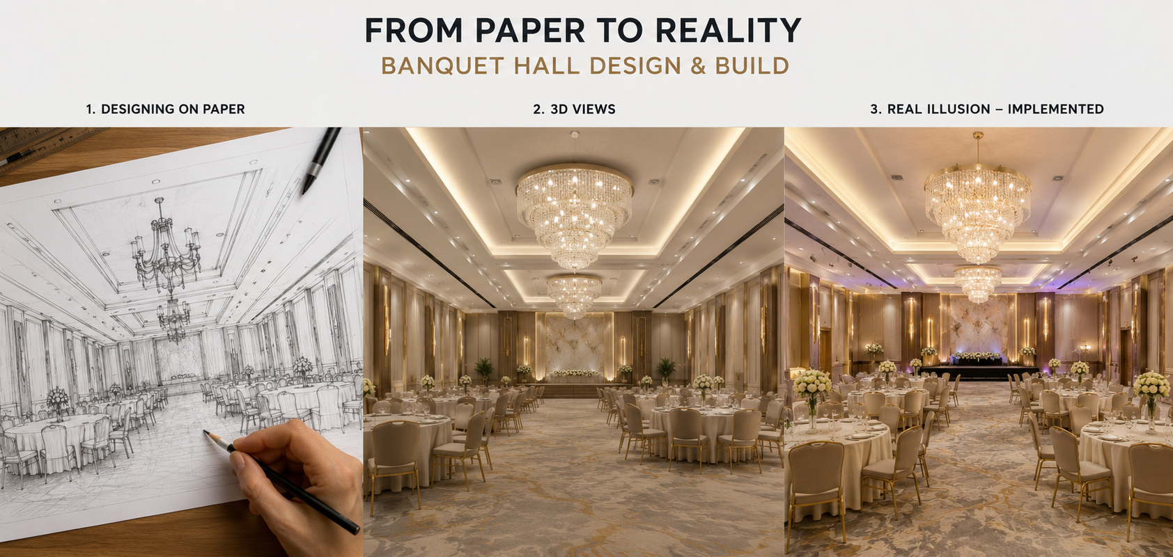 banquet hall design in Massapequa, NY