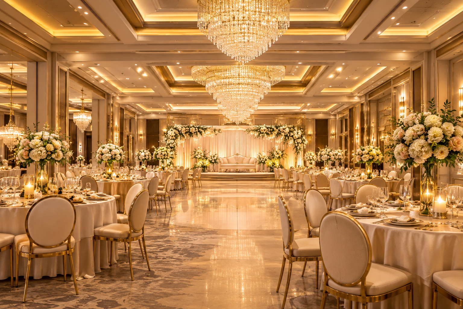 Banquet hall design and build services USA