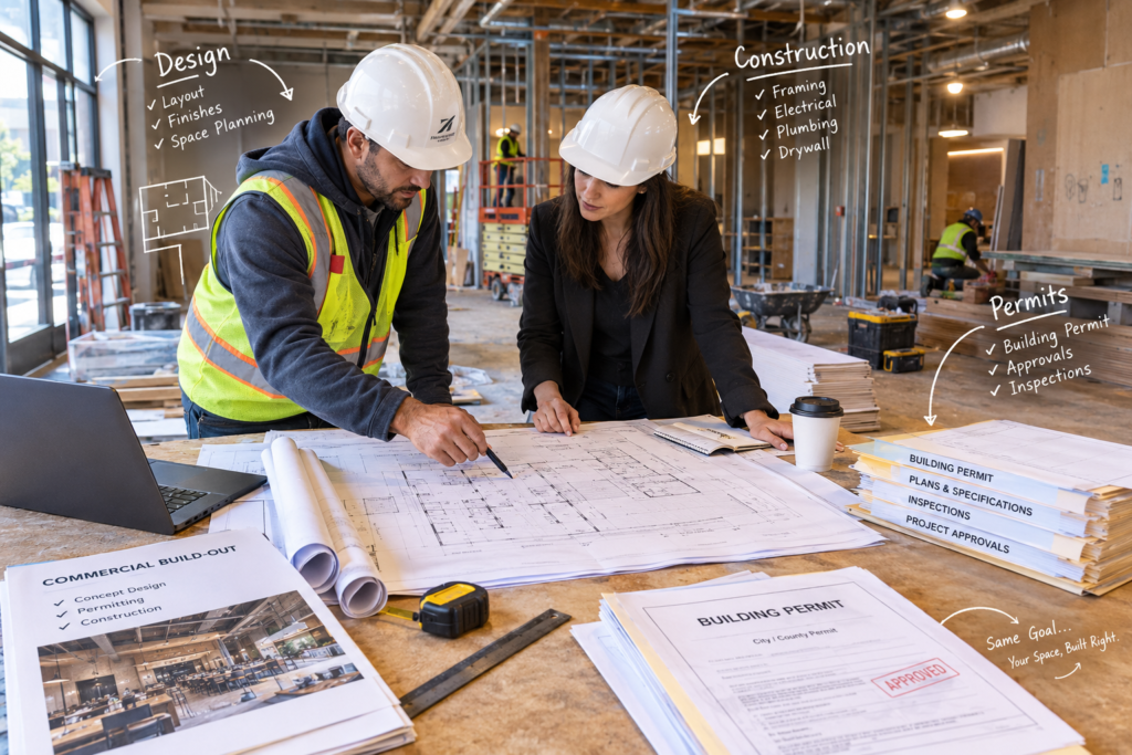 general contractor for design and permits