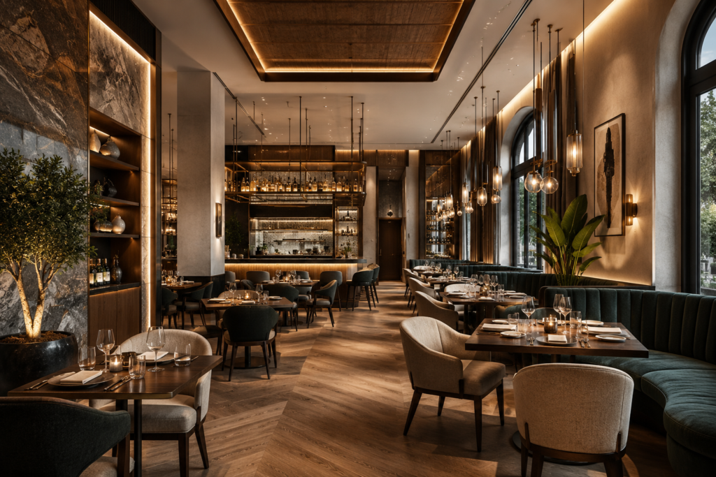 Luxury Restaurant Interior Design